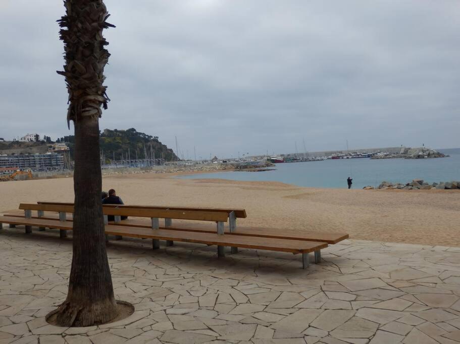 Apartamento Blanes Playa Buitenkant foto