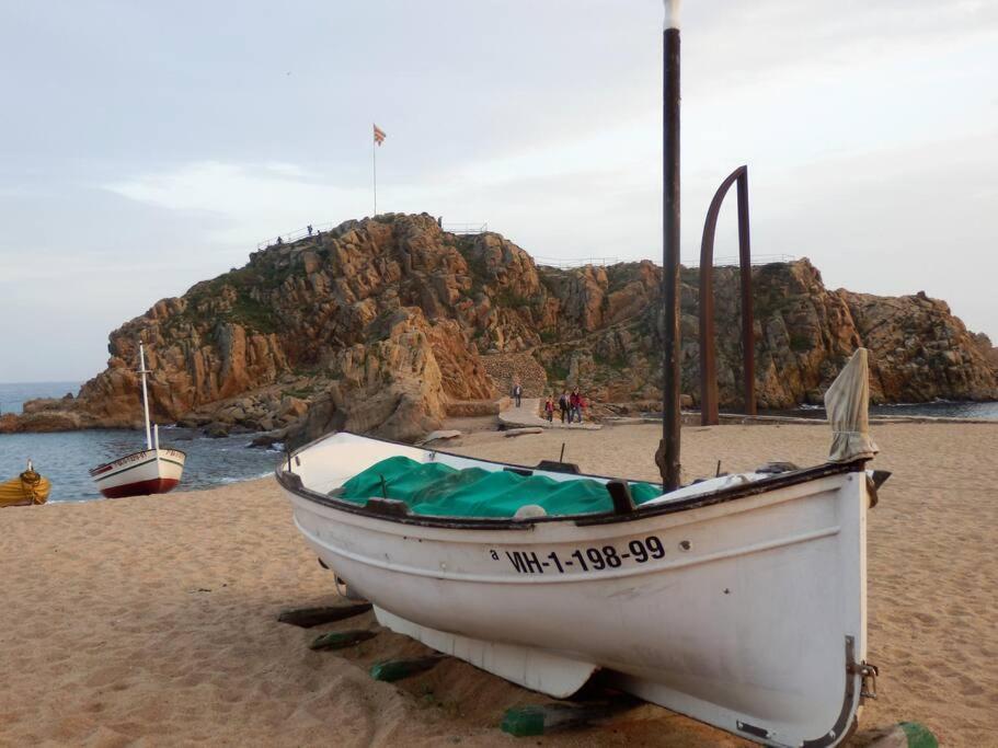 Apartamento Blanes Playa Buitenkant foto