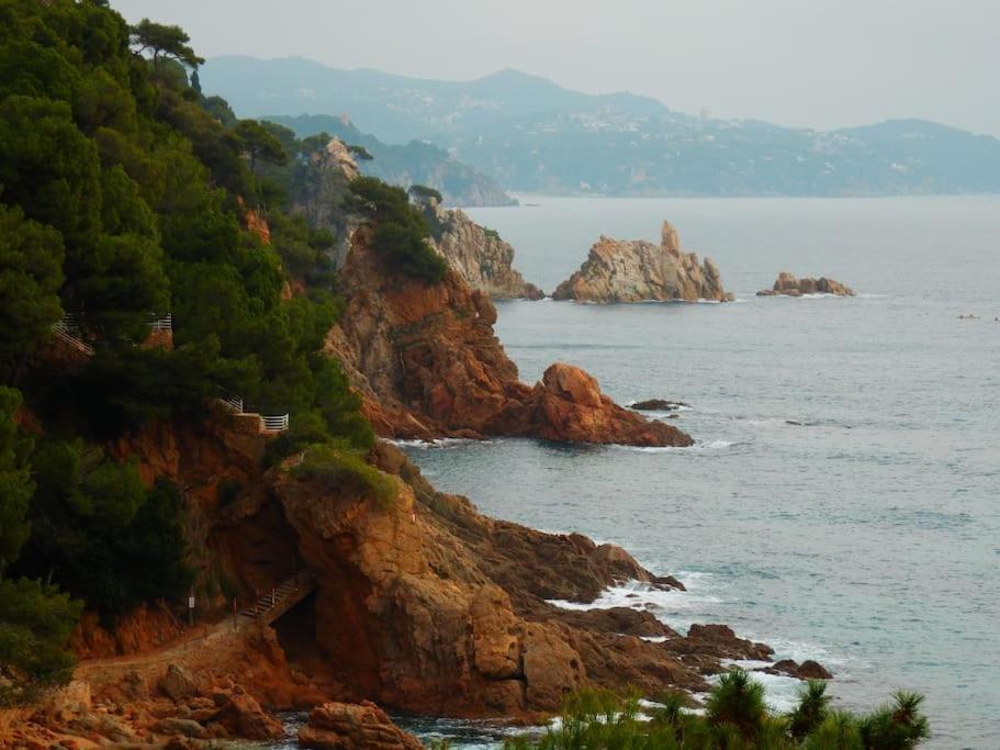 Apartamento Blanes Playa Buitenkant foto
