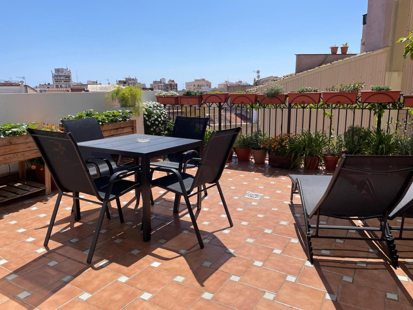 Apartamento Blanes Playa Buitenkant foto